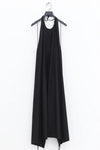 BASERANGE Adjustable Strap Apron Dress Collection, Made in Portugal, BAS-DRAP-RS-000-HEI, Black